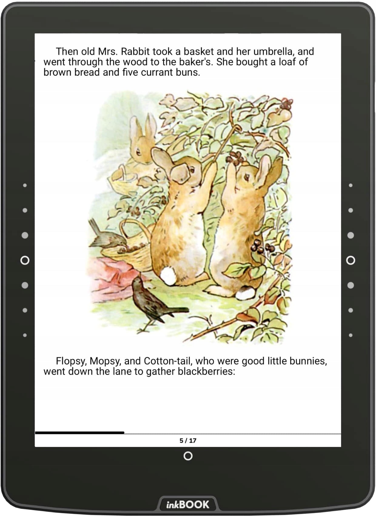 INKBOOK Solaris Color 6'' E-Book Reader, Backlit Screen, Purple Model Solaris Color