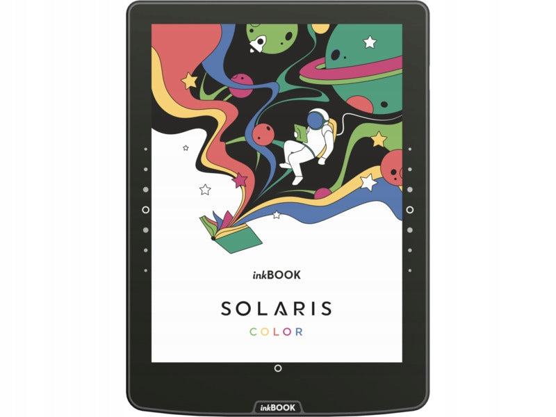 INKBOOK Solaris Color 6'' E-Book Reader, Backlit Screen, Purple