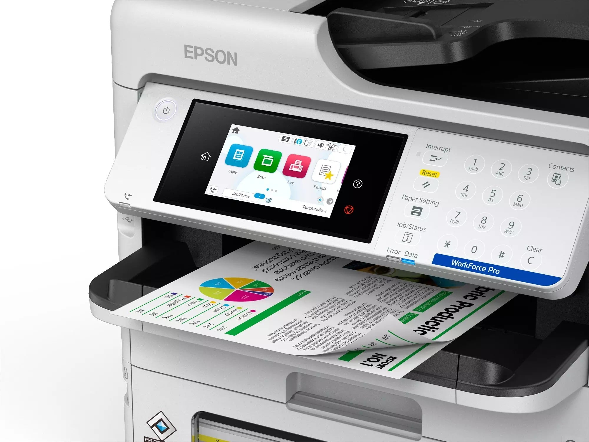 INKJET PRINTER MULTIFUNCTION DEVICE EPSON EM-C800RDWF Brand Epson