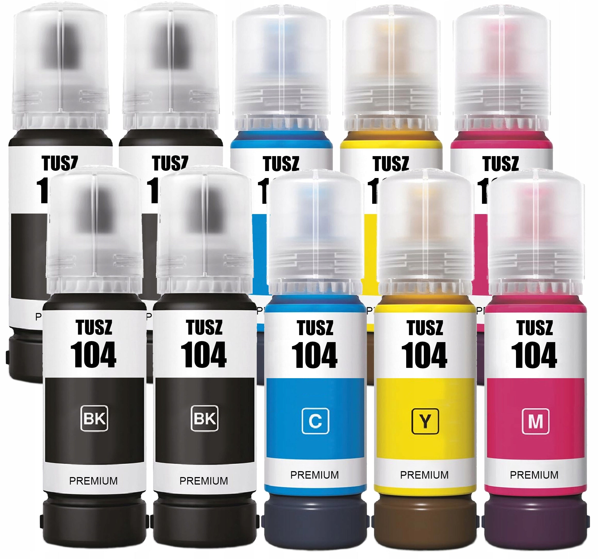 INKS 104 FOR EPSON ECOTANK ET-2810 ET-2820 ET-2710 ET-2720 ET-2721 ET-4800