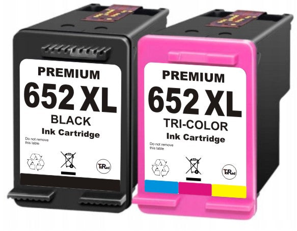 INKS FOR HP 652 XL x2 DeskJet 1115 2135 3635 3636 3785 3790 3835 4535 TORAD