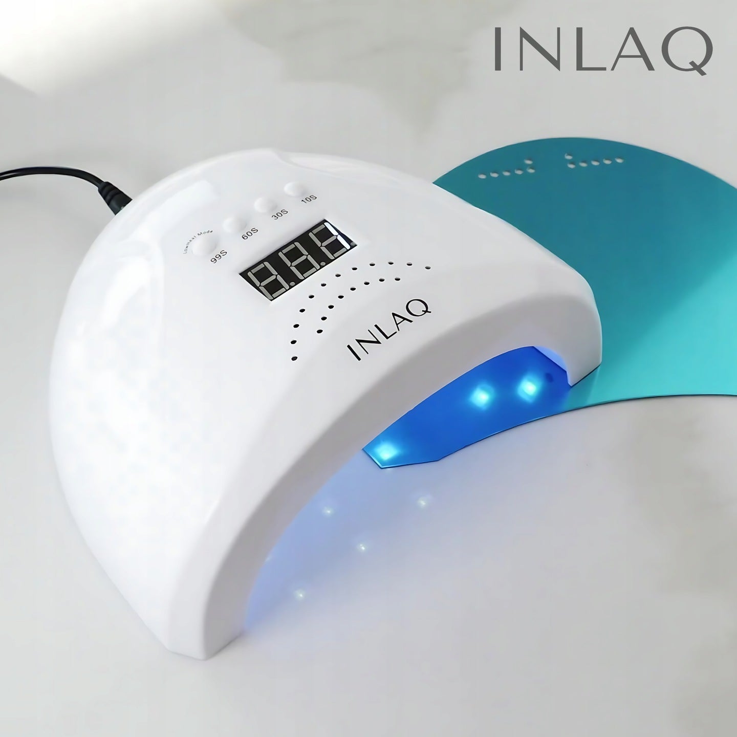 INLAQ 48W UV LED Nail Lamp Hybrid Gels, Sensor, Removable Base EAN (GTIN) 5905440061596