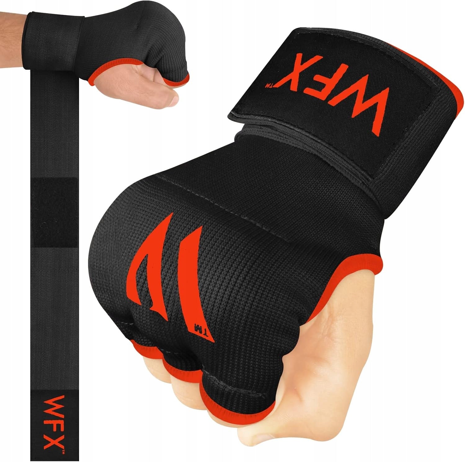 INNER BOXING GLOVES GEL BANDAGE WRIST PROTECTION L