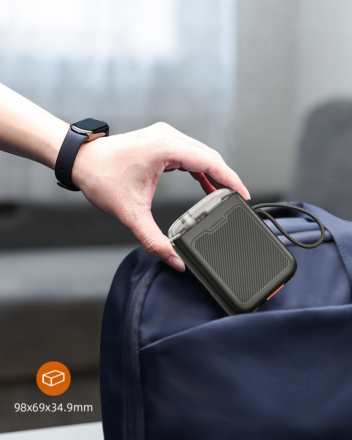 INNOSTYLE MINI POWERBANK 10000MAH 2X USB-C TYPE C 33W EXPANDABLE USB-C CABLE EAN (GTIN) 6972076263303