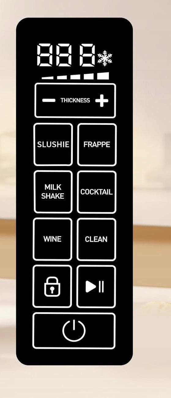 INOVIVA Cocktail slushie machine 2 l 5 programs 2025 Manufacturer code 0622356295857