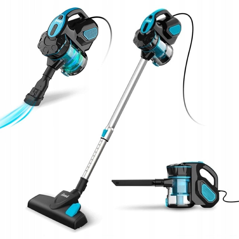 INSE i5 Vacuum Cleaner Vertical Handheld Wired Bagless 18kpa 600W BLUE Packaging status original