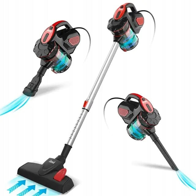 INSE i5 Vacuum Cleaner Vertical Handheld Wired Bagless 18kpa 600W RED Packaging status original