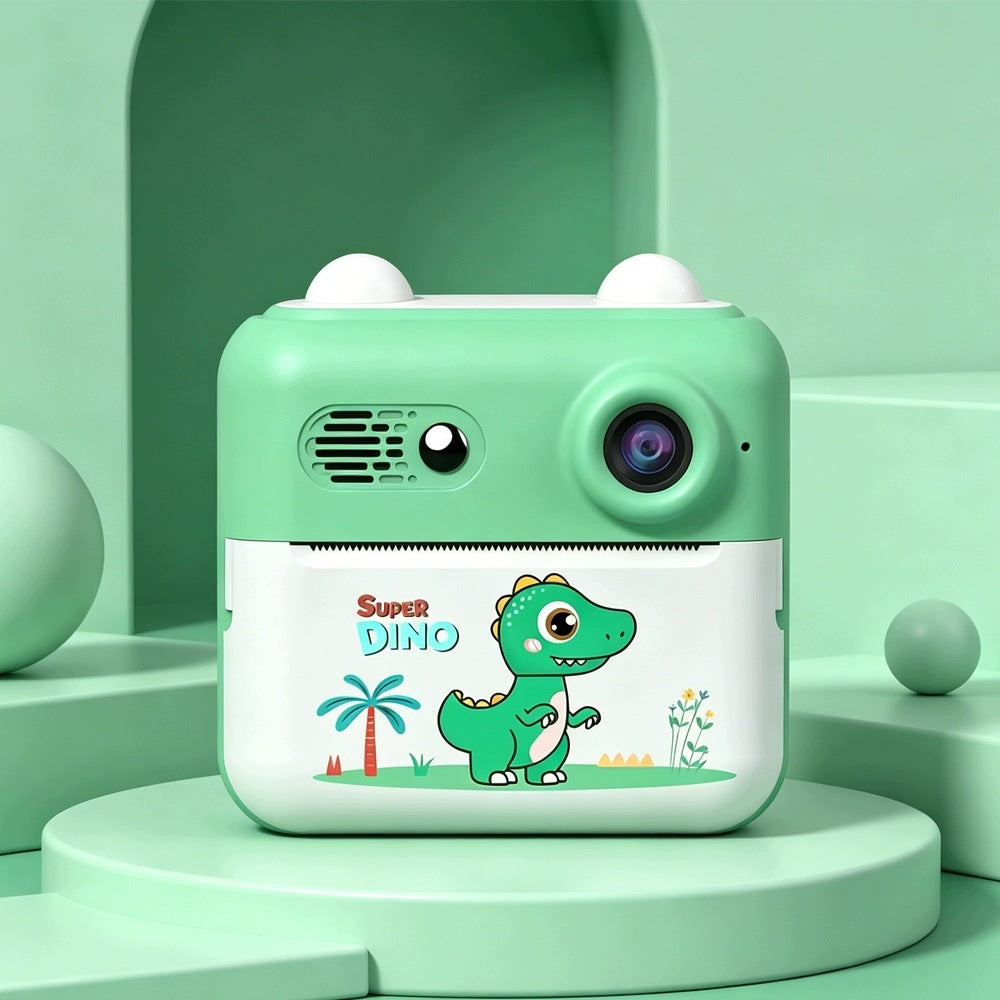 INSTANT CAMERA FOR CHILDREN WITH THERMAL PRINTER 11 ROLLS PER SANTA CLAUS Packaging status original
