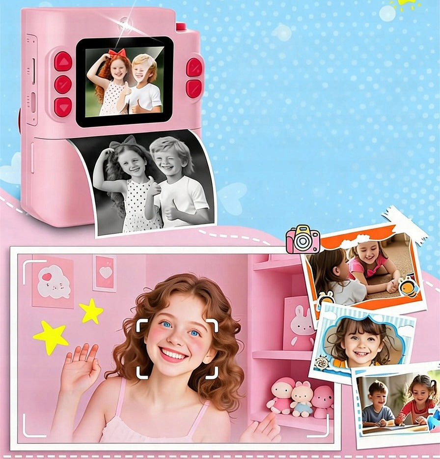 INSTANT CAMERA WITH 16X ZOOM AND LED FOR CREATIVE DEVELOPMENT AND FUN Packaging status original