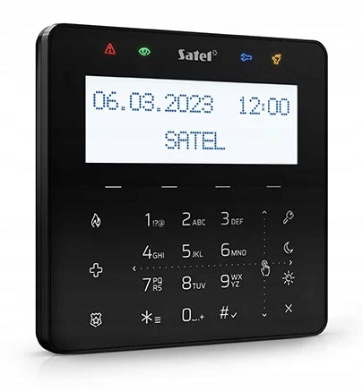 INT-KSG2R-B LCD keypad - touch keyboard for Integra Perfecta 64 M