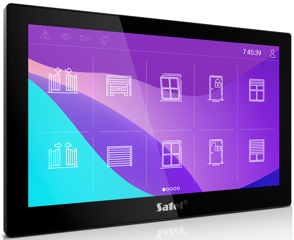 INT-TSH210-B keypad - touch screen TFT 10" for Integra Perfecta 64 M Manufacturer code INT-TSH210-B