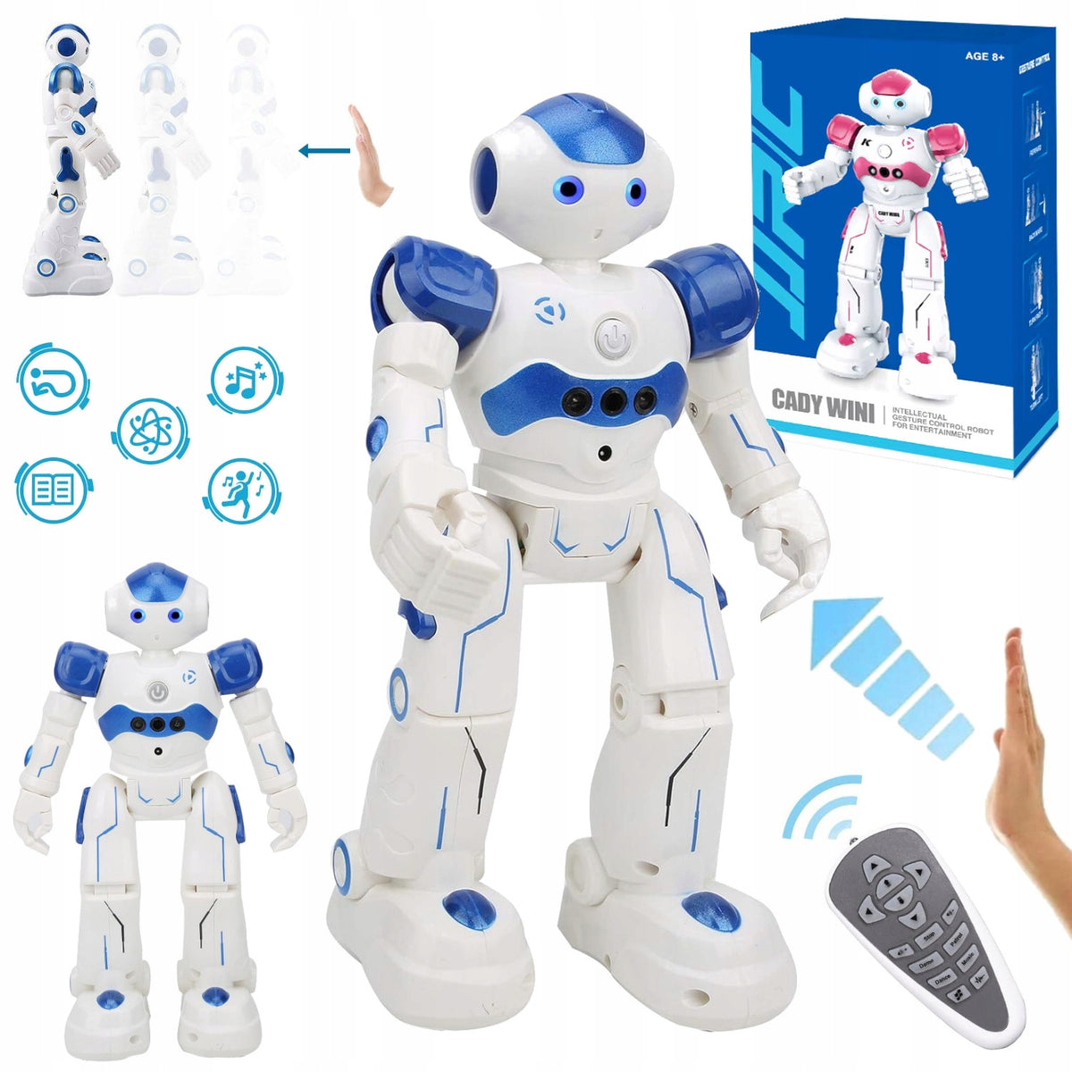 INTELLIGENT ROBOT RC REMOTE CONTROL GESTURE REMOTE CONTROL PROGRAMMING GIFT