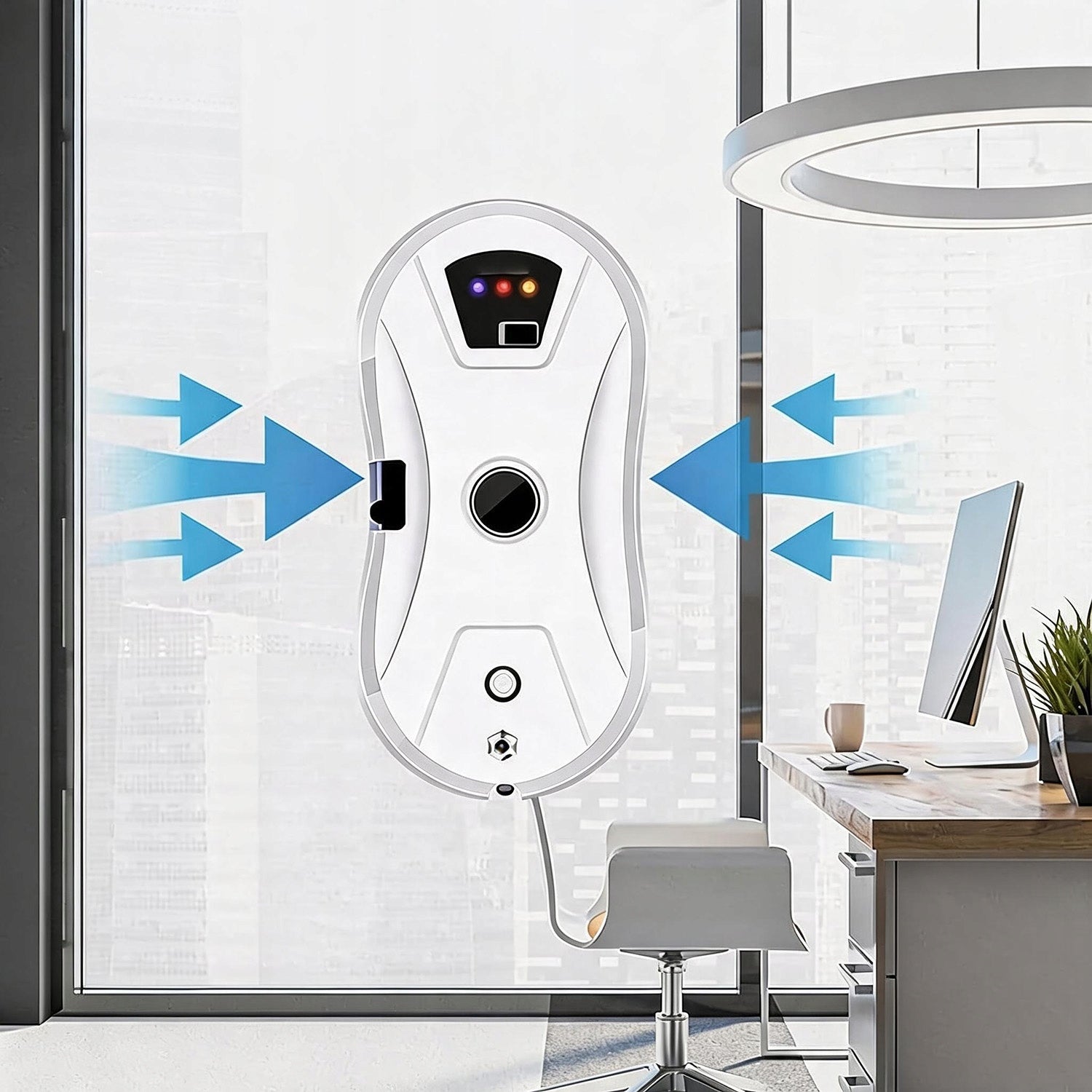 INTELLIGENT WINDOW CLEANING ROBOT SET AUTOMATIC WASHER WITH REMOTE CONTROL Brand no brand