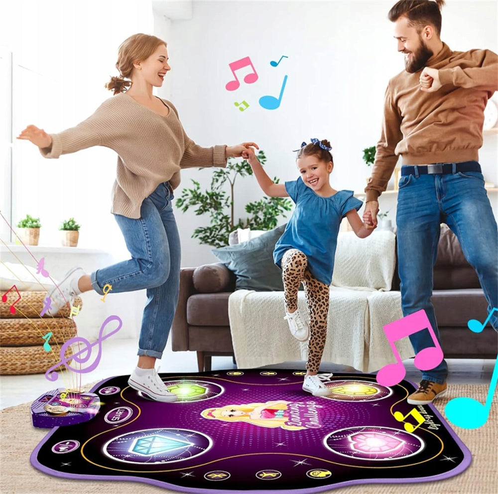 INTERACTIVE BLUETOOTH DANCE MAT MUSIC DANCE GAME FOR KIDS Minimum kid's age 4