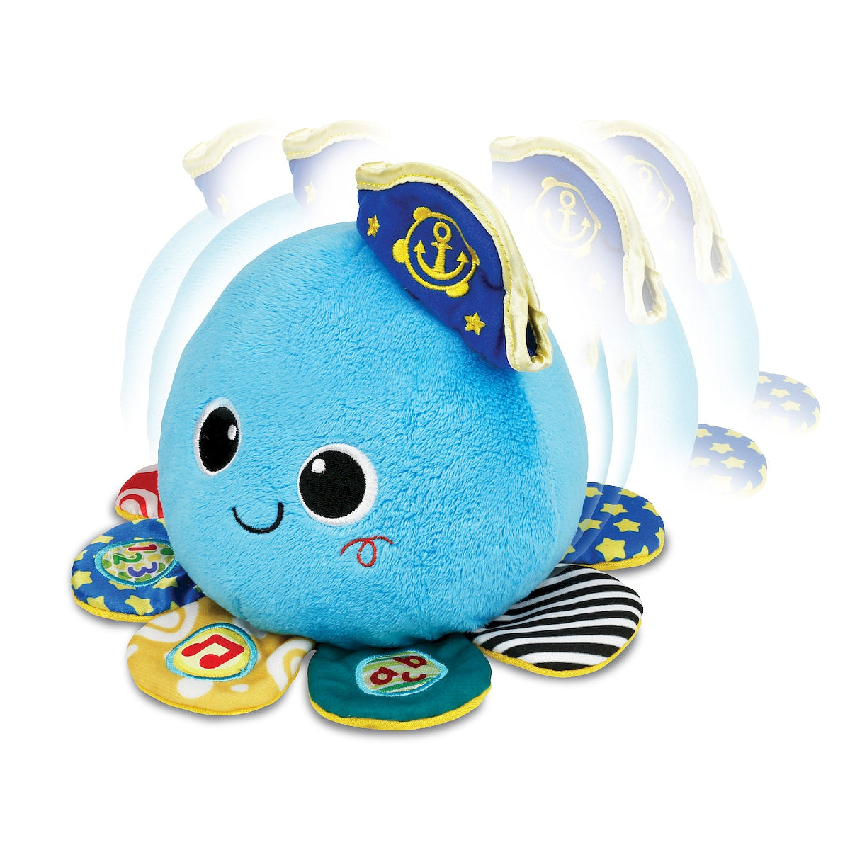 INTERACTIVE COLORFUL CRAWLING OCTOPUS SINGING SAYS VIBRATES SMILY PLAY