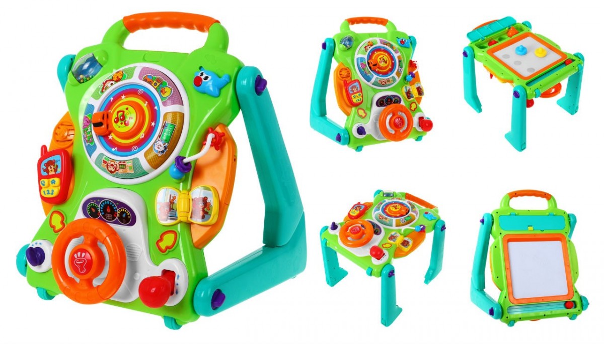 INTERACTIVE COLORFUL PUSHER + TABLE 2IN1 EFFECTS