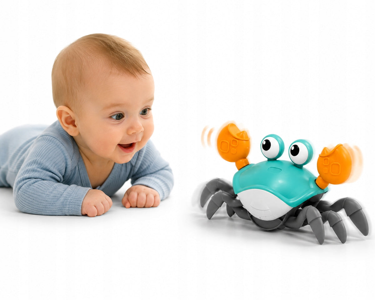 INTERACTIVE CRAB CRAWLING MUSICAL SENSORY FOR CHILDREN