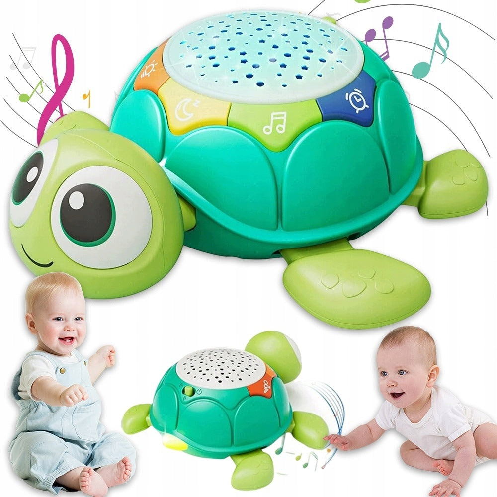INTERACTIVE CRAWLING TURTLE CRAWLING TOY FOR KIDS