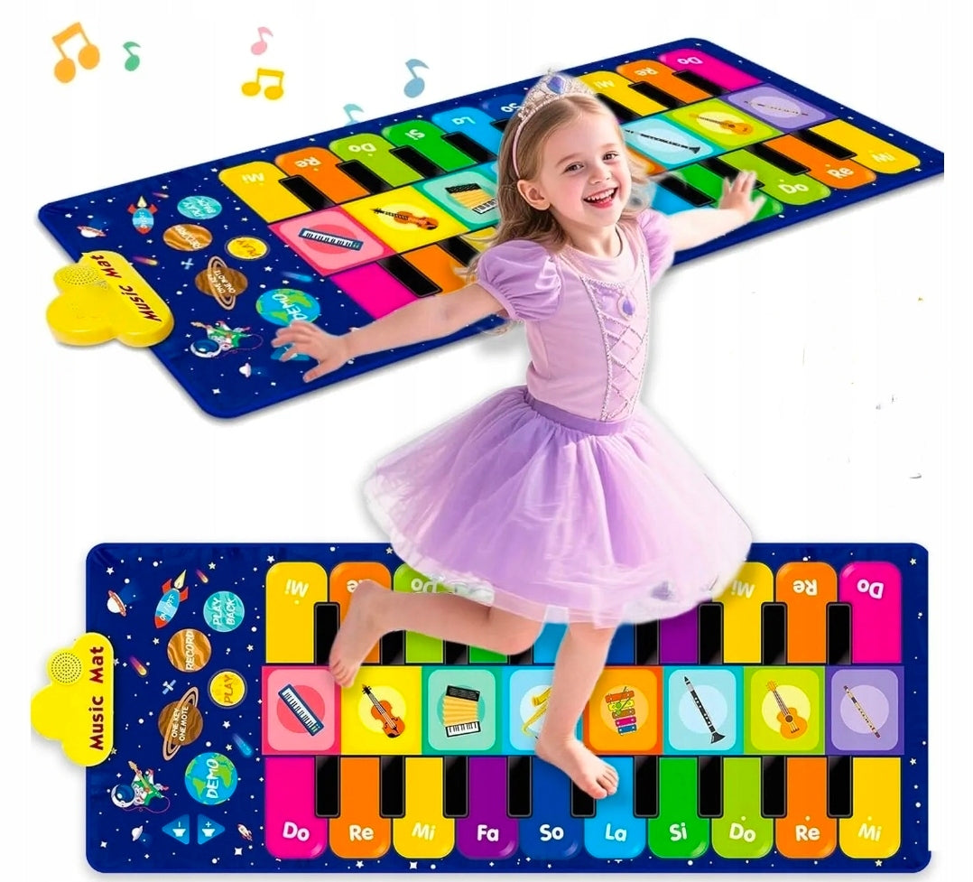 INTERACTIVE DANCE PIANO MAT EDUCATIONAL PLAYING SENSORY MUSIC