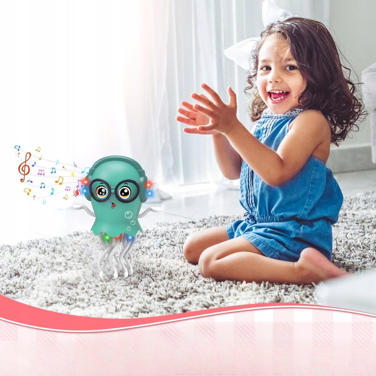 INTERACTIVE DANCING OCTOPUS TOY FOR KIDS GLOWING squid VIRAL Brand no brand