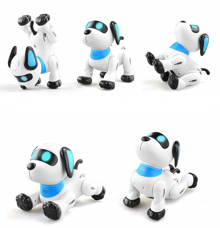 INTERACTIVE DOG WALKS ROBOT DANCES COMMANDS PROGRAMMING SMART GIFT Brand no brand