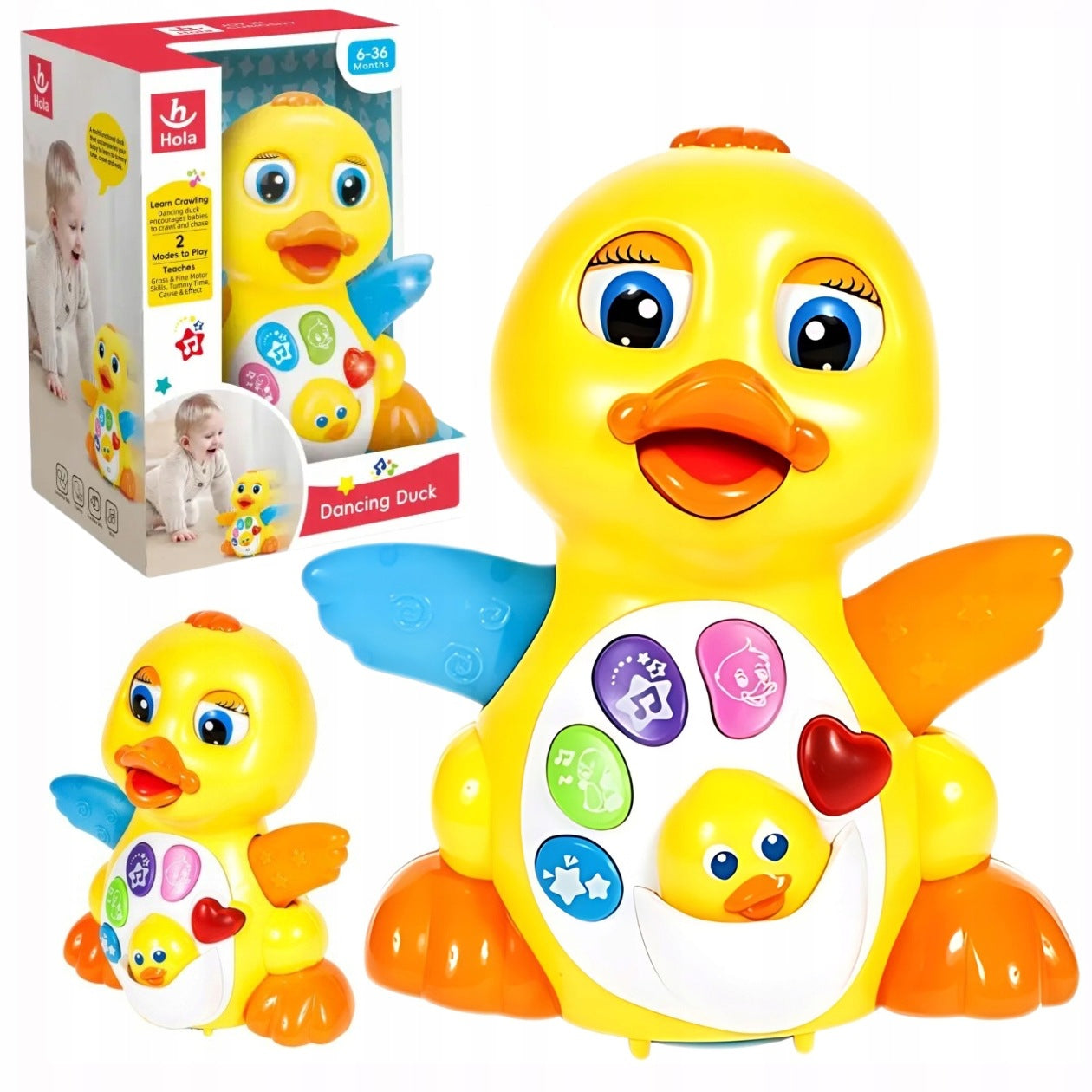 INTERACTIVE DUCK GAME RIDES WAVING WINGS HEART QUACKS