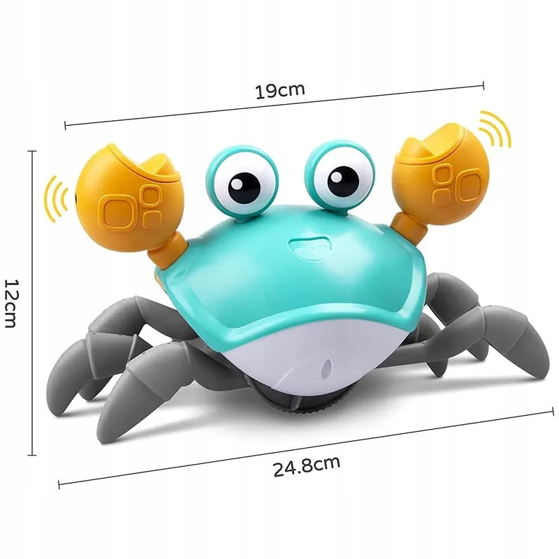 INTERACTIVE EDUCATIONAL CRAB WALKS GAME MUSIC LEARNING TO CRAWL INDUCTION Packaging status original