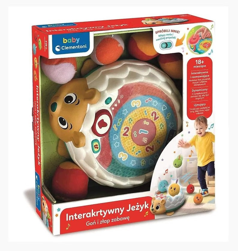 INTERACTIVE EDUCATIONAL HEDGEHOG 50462 CLEMENTONI