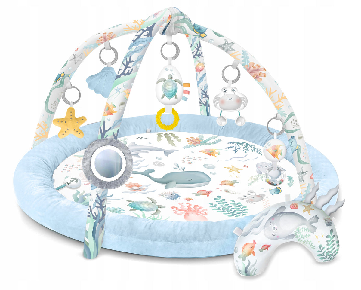 INTERACTIVE EDUCATIONAL MAT FOR BABIES COCOON PLAYPEN NEST NUKIDO Manufacturer code 730201