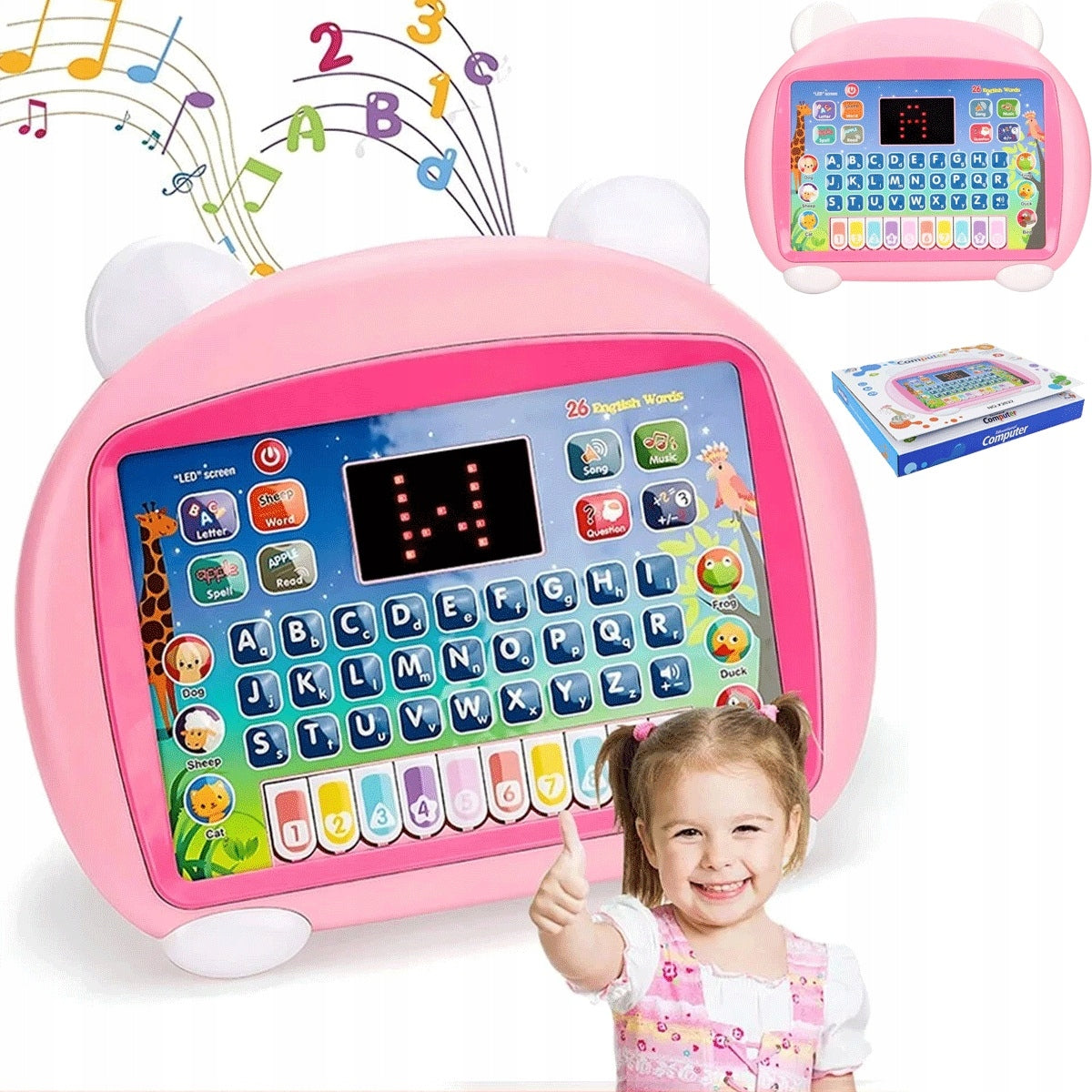 INTERACTIVE EDUCATIONAL TABLET 8 MODES CHRISTMAS GIFT