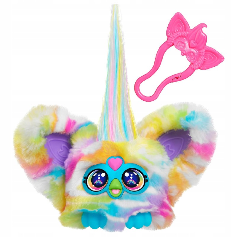INTERACTIVE FURBY FURBLETS PLUSH TOY ZEE-BAH ZEBRA INTERACTIVE TOY 6+ Manufacturer code G1778