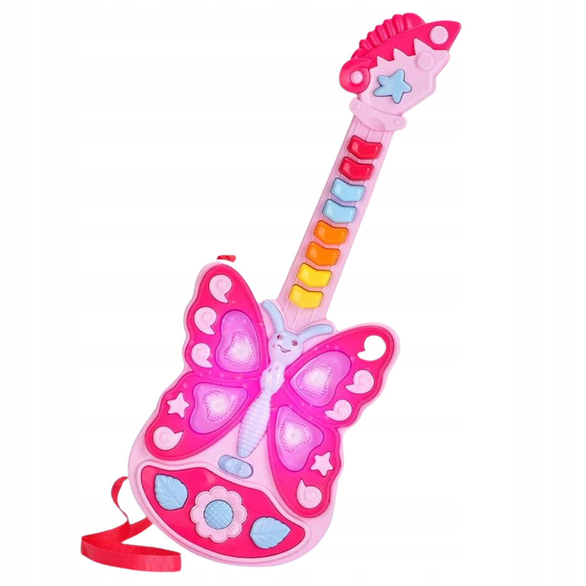 INTERACTIVE GUITAR FOR CHILDREN MUSICAL INSTRUMENT LIGHT EFFECTS GIFT Kind guitar