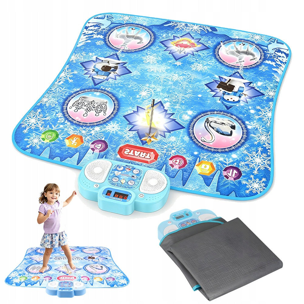 INTERACTIVE ICE MAGIC THEMED DANCE MAT TOY 9DIFFERENT MODES Packaging status original