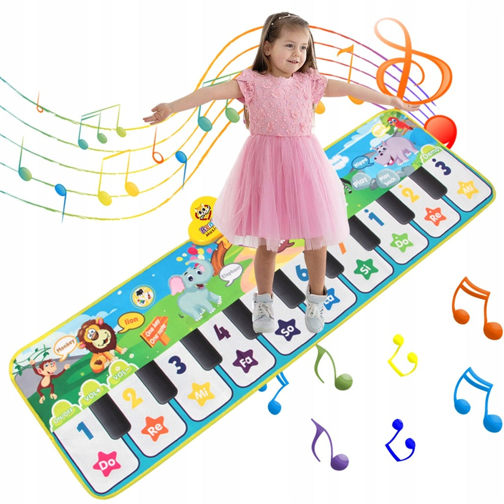INTERACTIVE MAT MUSIC TO PLAY THE PIANO IN THE SHAPE OF ANIMALS GIFT