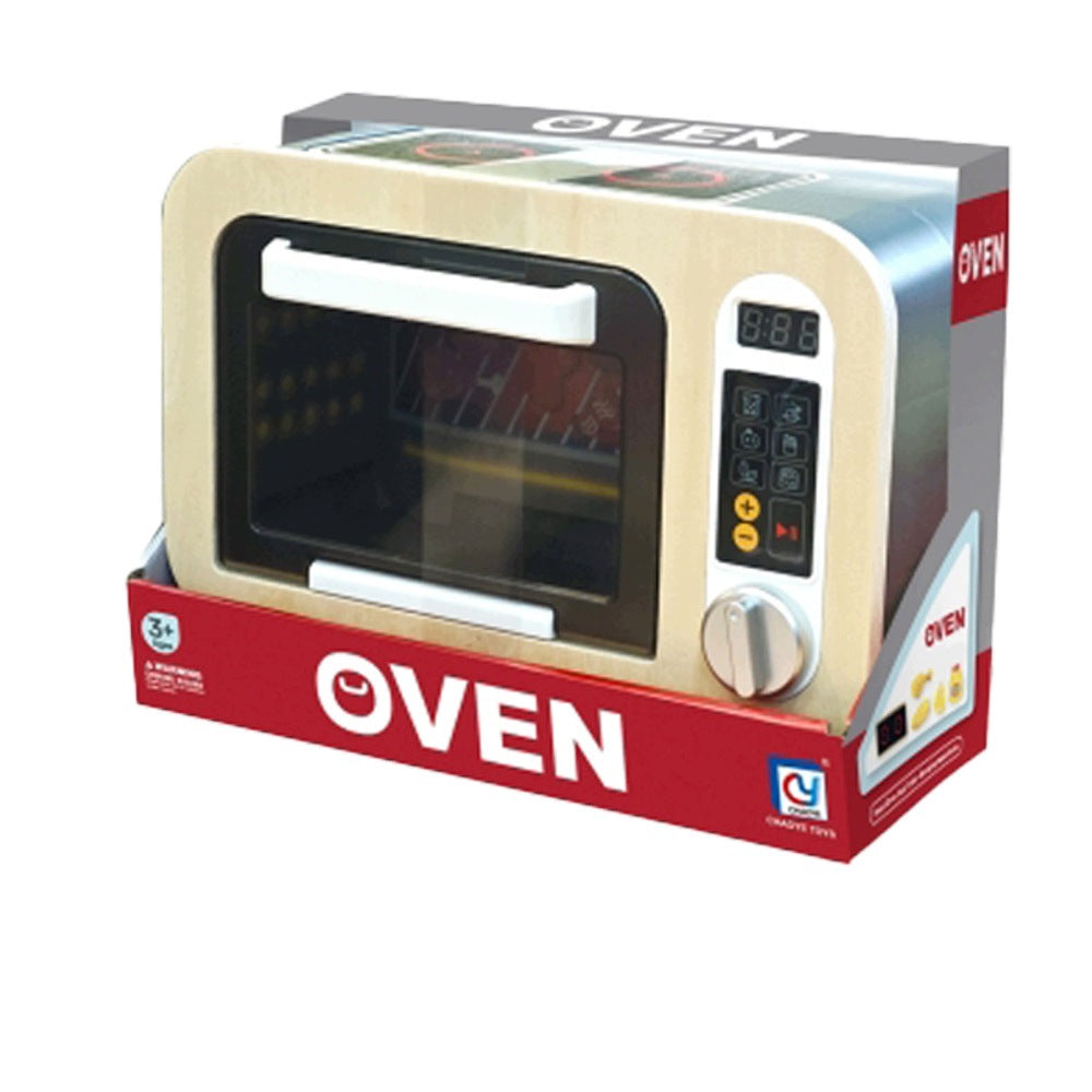 INTERACTIVE MICROWAVE WITH WOODEN ELEMENTS SOUND LIGHT SMALL AGD Manufacturer code 912132