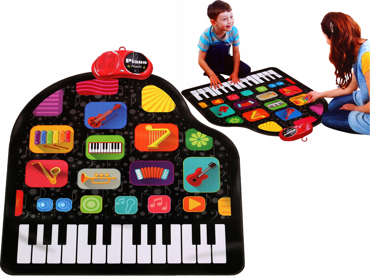 INTERACTIVE MUSIC Mat Large PIANO RECORDS PIANO Keys