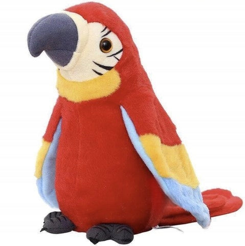INTERACTIVE PARROT REPEATS DANCE SAYS SINGING COLORFUL Packaging status original