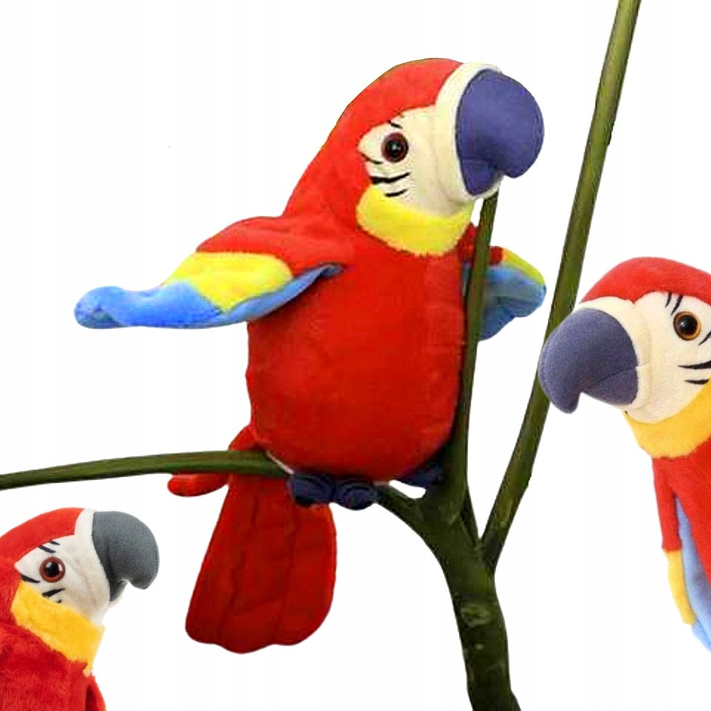 INTERACTIVE PARROT REPEATS DANCE SAYS SINGING COLORFUL