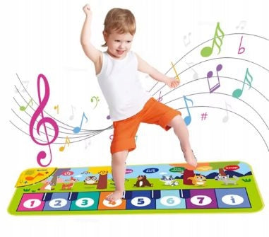 INTERACTIVE PLAYING MAT FOR CHILDREN EDUCATIONAL MUSICAL PLAY 110cm