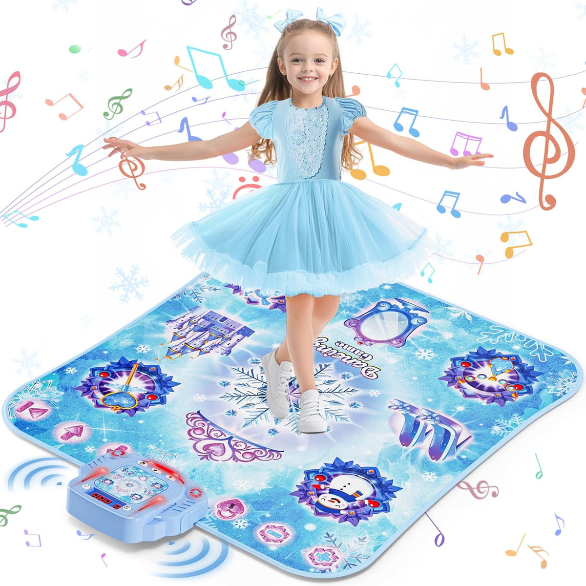 INTERACTIVE PRINCESS DANCE MUSIC MAT DANCE TOY FOR KIDS Brand no brand