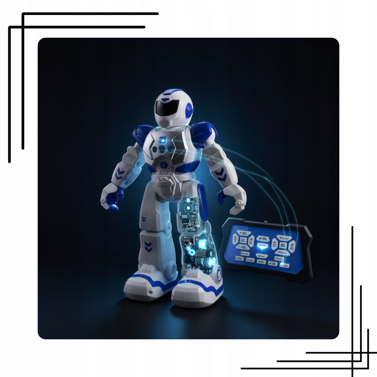 INTERACTIVE ROBOT RC Remote Controlled Educational Building Blocks Manufacturer code Klocki Konstrukcyjne na Urodziny 6 lat