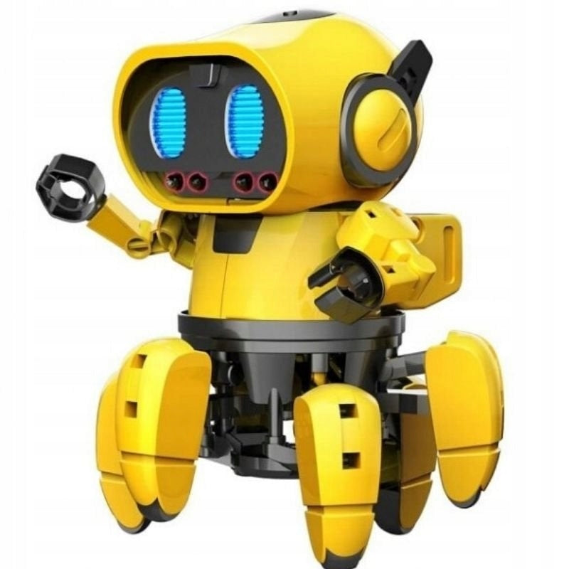 INTERACTIVE ROBOT Tobbie to Assemble 107 el Sound Light for Baby Packaging status original