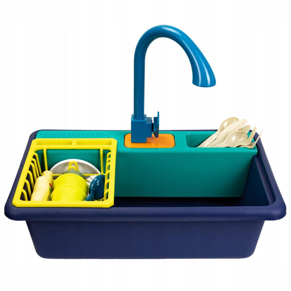 INTERACTIVE SINK FOR CHILDREN SINK REAL WATER DISHES ACCESSORIES Packaging status original