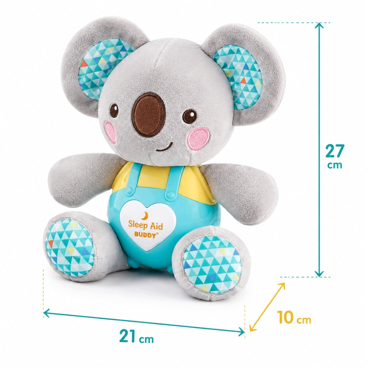 INTERACTIVE SOOTHING STUFFED ANIMAL PLUSH TOY CUDDLY TO SLEEP LULLABIES 6M+ Brand BOUNN