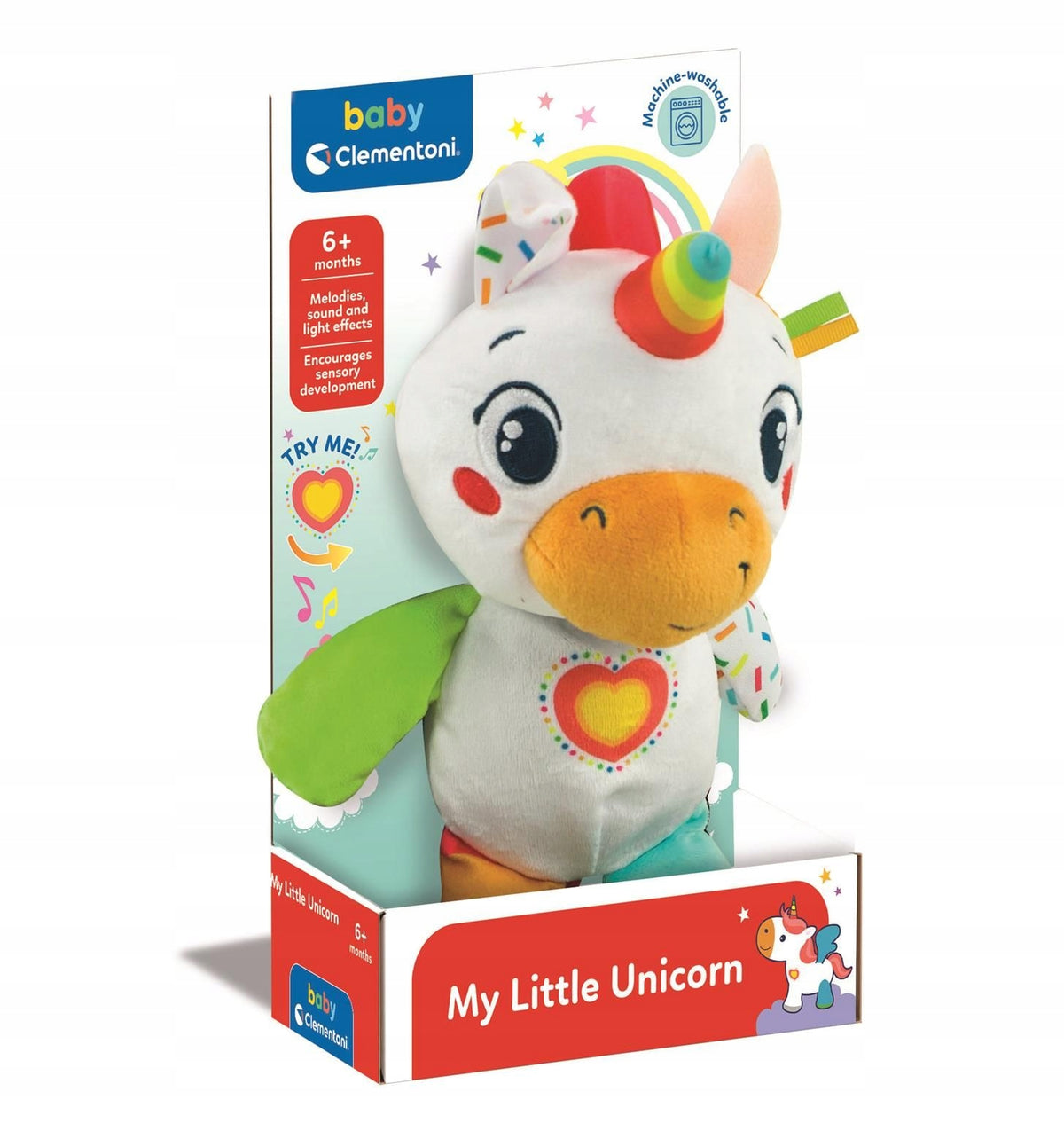 INTERACTIVE STUFFED ANIMAL - Unicorn CLEMENTONI