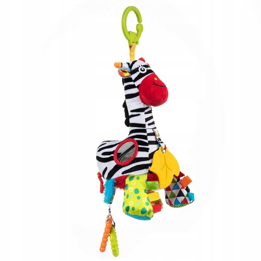 INTERACTIVE TEETHER PENDANT WITH MUSIC BOX ZEBRA ZOYA BALIBAZOO FOR TROLLEY 0M+ Brand Balibazoo