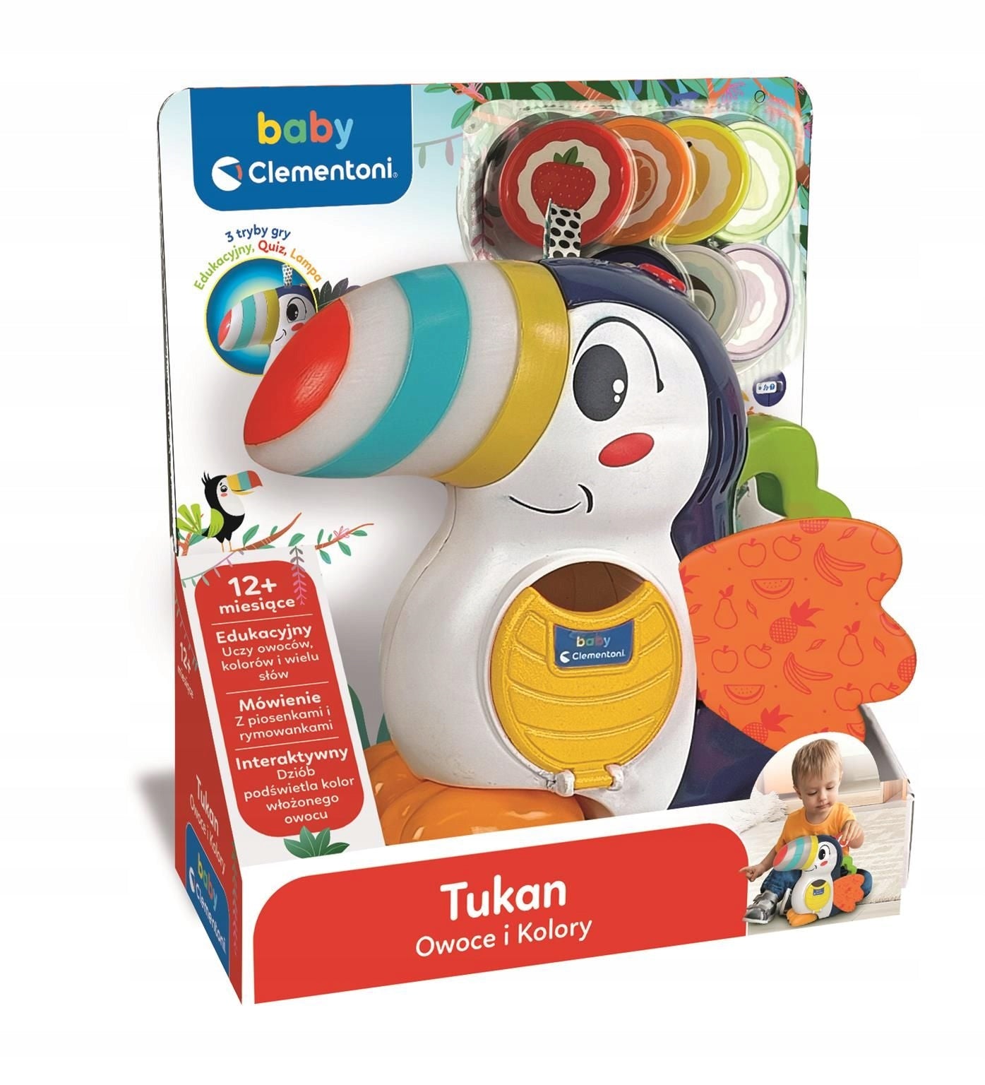 INTERACTIVE TOUCAN CLEMENTONI 50383