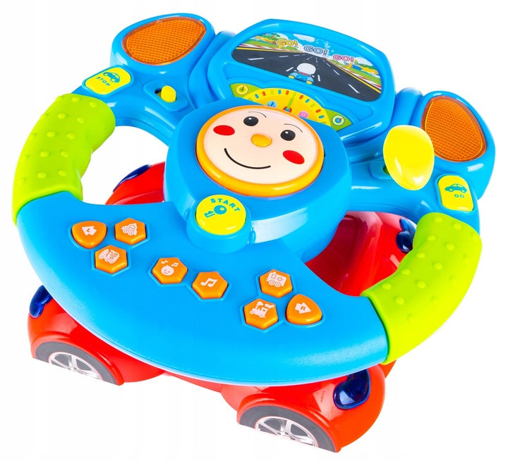 INTERACTIVE TOY STEERING WHEEL MUSIC CAR FOR BABY TO PLAY Brand no brand