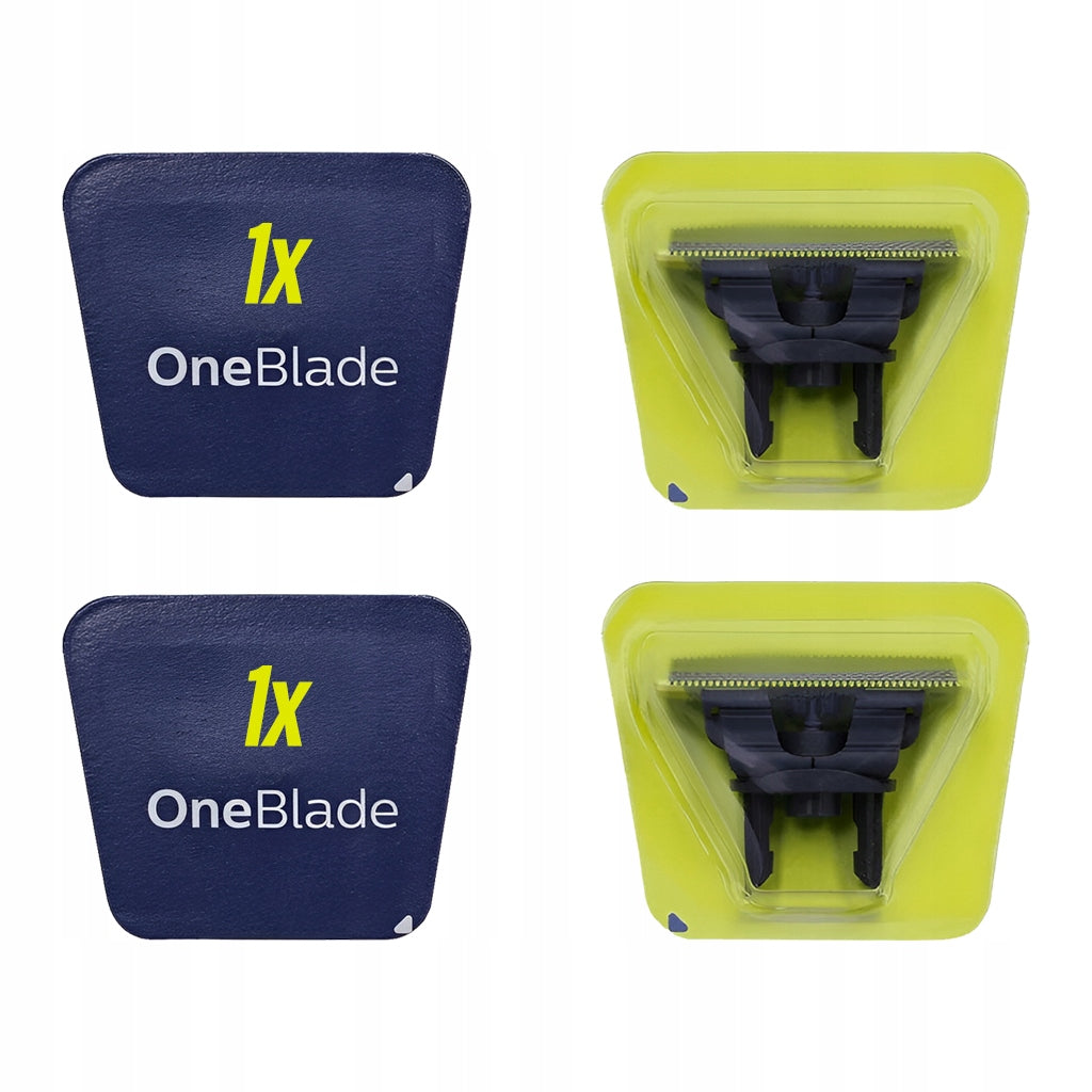 INTERCHANGEABLE BLADES 2 PIECES KNIVES FOR PHILIPS ONE BLADE RAZOR Manufacturer code MAT-T-176
