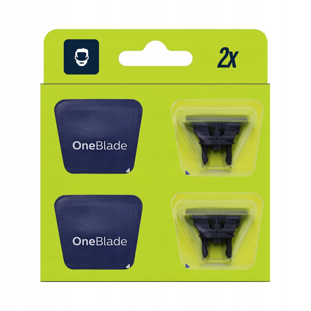 INTERCHANGEABLE BLADES 2 PIECES KNIVES FOR PHILIPS ONE BLADE RAZOR